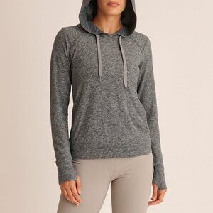Outdoor Voices CloudKnit Hoodie Women’s Size XS Gray Lightweight Pullover